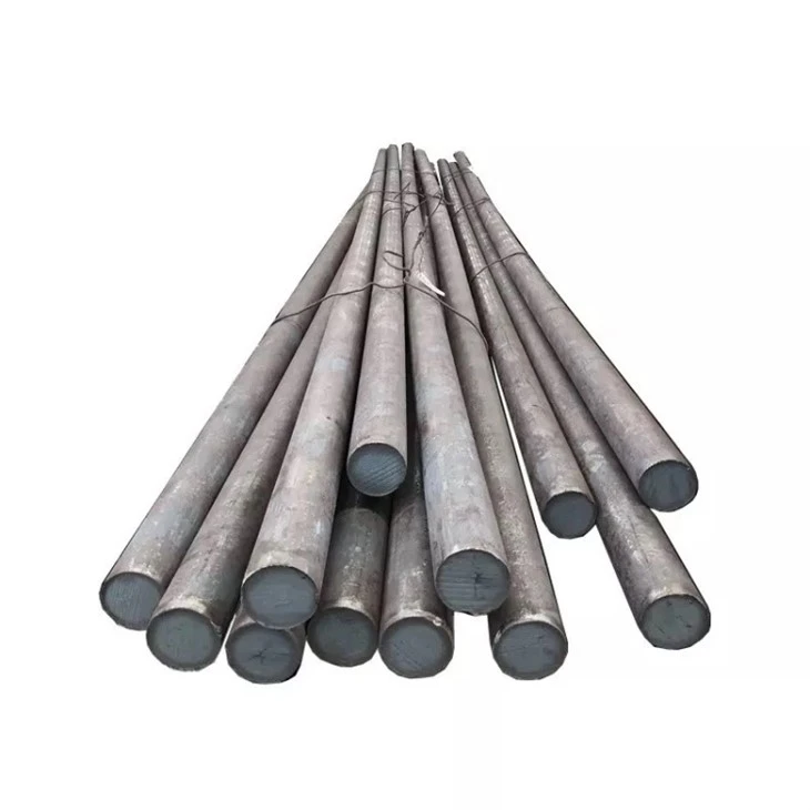 Cov pa roj carbon Q235 Round Steel
